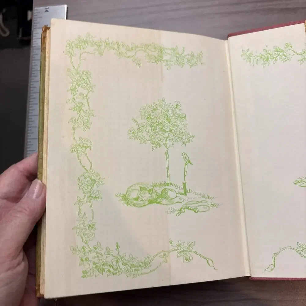Frances Hodgson Burnett & Tasha Tudor THE SECRET GARDEN Vintage 1962 HCDJ - Picture 13 of 14